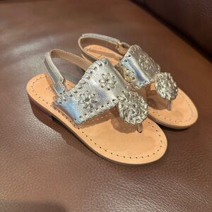 Jack Rogers Platinum Kids Sandals